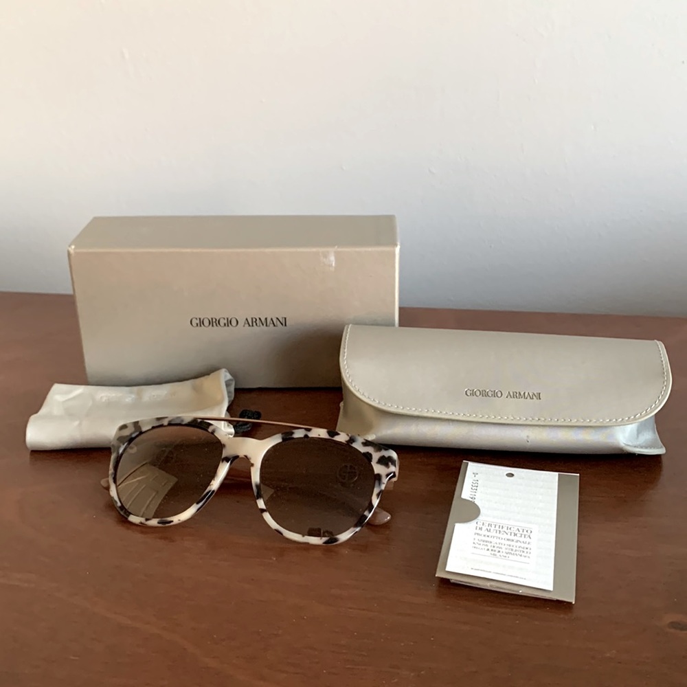 Giorgio Armani Sunglasses AR 8050 Havana Brown
